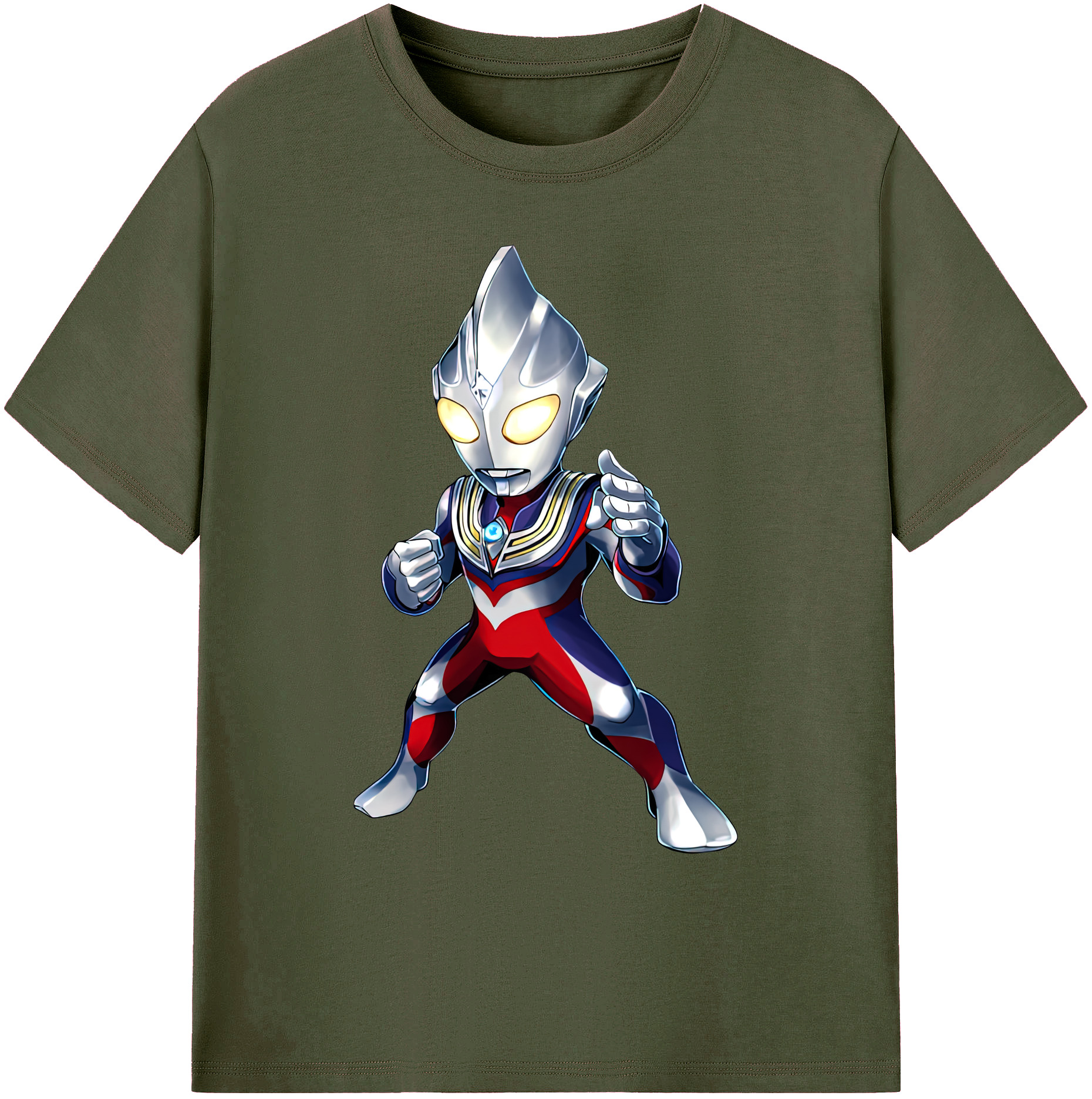 （画像用） ウルトラマン Ultraman 綿100％ メンズ半袖Tシャツ｜肌触りやわらか＆通気性